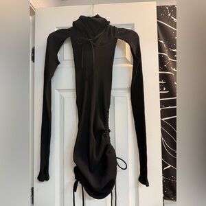 NWT DARKER WAVS REPLAY RUCHED MINI DRESS